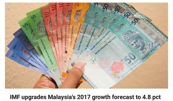 IMF menaikkan gred ramalan pertumbuhan Malaysia 2017 ...