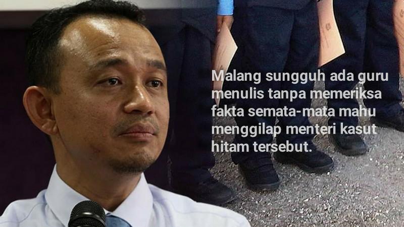 Propaganda Murahan Menggilap Menteri Kasut Hitam (Bhgn 1 