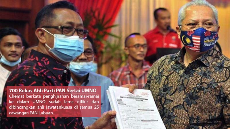 700 Bekas Ahli Parti PAN Sertai UMNO 700 Bekas Ahli Parti PAN Sertai UMNO