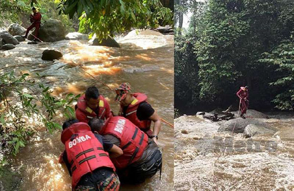 Kanak-kanak lelaki lemas kejadian kepala air Sungai Kedondong