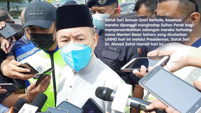 ADUN Bersatu, Pas dipanggil menghadap Sultan Perak