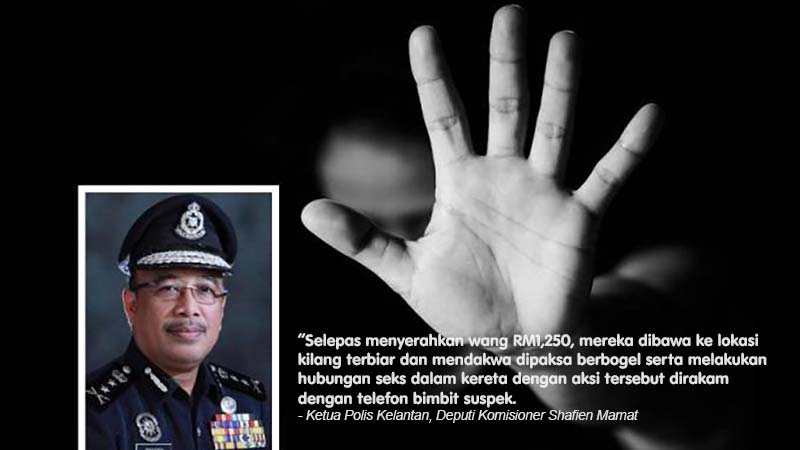 Anggota polis ugut pasangan tunang, cabul gadis dan rakam aksi ghairah