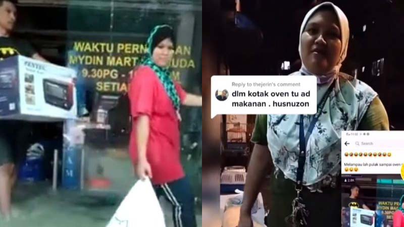 Dikecam ambil ‘oven’, wanita tampil dedah perkara sebenar