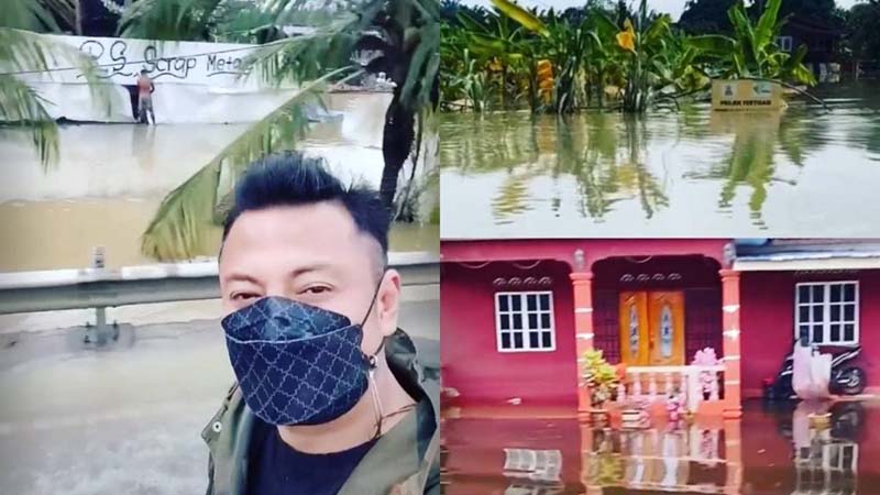 “Kita Tak Kaya Tapi Bila Ramai-Ramai Turun, Kita Rasa…” – Pak Nil Sebak Lihat Kawasan Banjir di Bukit Changgang