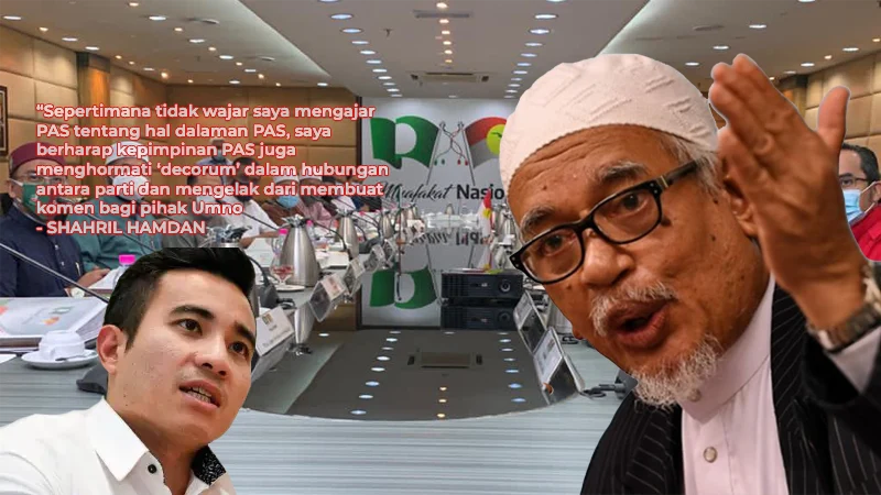‘Kurang wajar’ Hadi komen bagi pihak Umno, kata Shahril