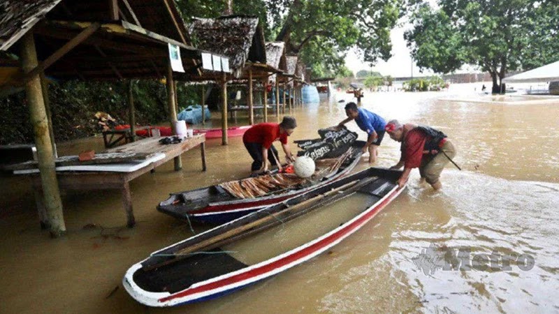 [Video] Besut dan Dungun pula dilanda banjir