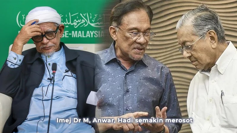 Imej Dr M, Anwar, Hadi semakin merosot, kata Puad
