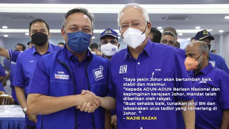 #PRNJohor : Rakyat memilih Kestabilan Masa Depan kata Najib
