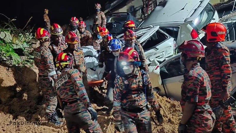 [Video] Tanah runtuh: Mangsa keempat, kelima ditemukan meninggal dunia