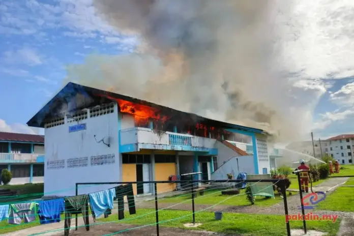 20240721 Asrama SMK Song 1 terbakar